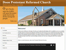 Tablet Screenshot of doonprc.org